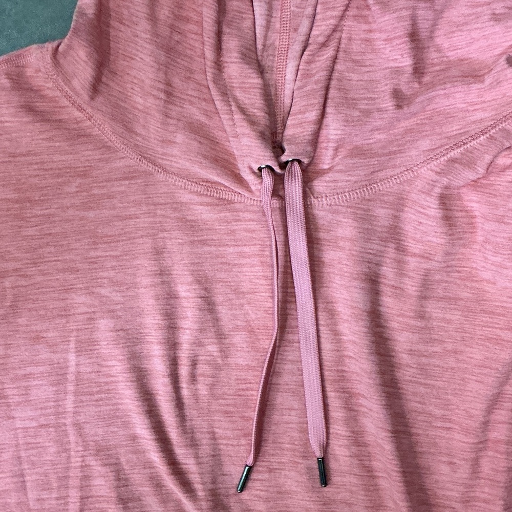 Old Navy Coral Hoodie Sweatshirt - Picture 2 of 5